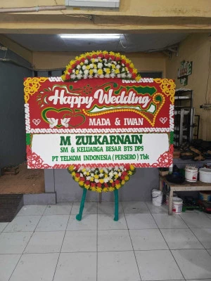 Papan Bunga di Wates Wonoboyo