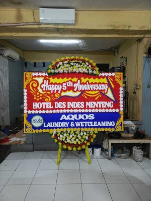 Papan Bunga di Wates Wonoboyo