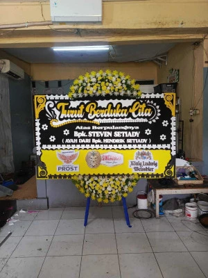 Papan Bunga di Wates Wonoboyo
